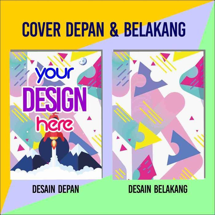 "New" Grosir Notes Custom A5 / Notebook A5 / Notes A5 - Isi 50 lbr Plain