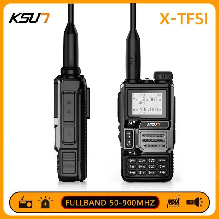 Ksun X-Tfsi Walkie Talkie Allband Handy Talky 200 Channels Ht Jarak Jauh 5Km