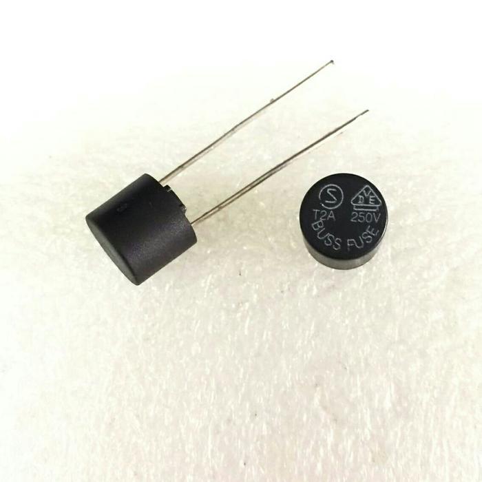 Fuse ETF T 2A 250V hitam kpj bel