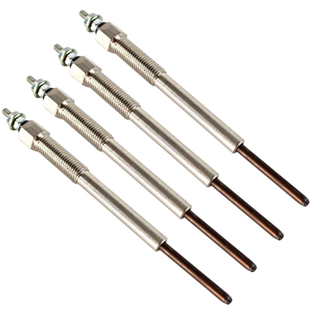4Pcs 24V 4Hk1 4Hl1 4Hj1 Glow Plug 8-97600-096-0 8-94390777-6 For Chevrolet Isuzu Npr Nqr Nrr Gmc