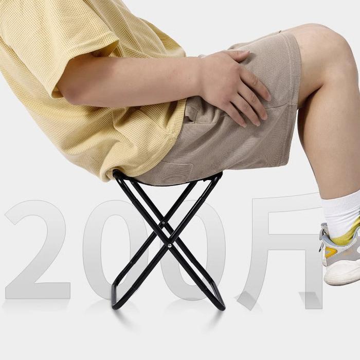 KS Kursi Lipat Portable Outdoor Kecil Bangku Lipat Hiking Pantai