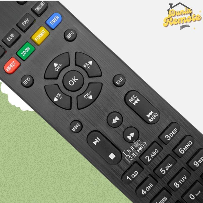 N3W Remot Remote Stb PENGGANTI Matrix Apple Merah / GOLDSAT REVO -ERZA RC-120 GENESIS / TANAKA BODI