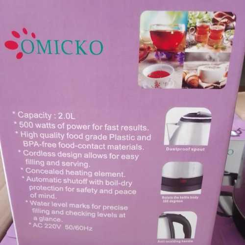 N3W Teko listrik stainless low watt/Teko listrik 1,8 liter/Pemanas air