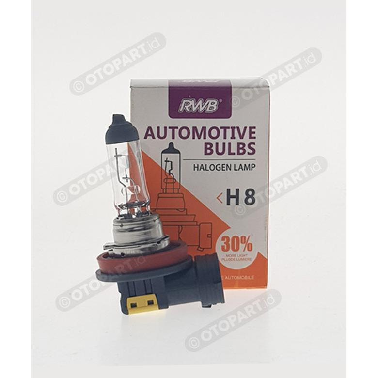 LAMPU MOBIL HALOGEN H8 RWB