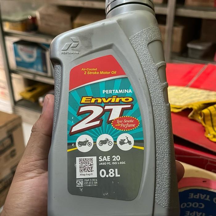 Oli samping motor 2tak enviro motorcycle mesin kendaraan oil