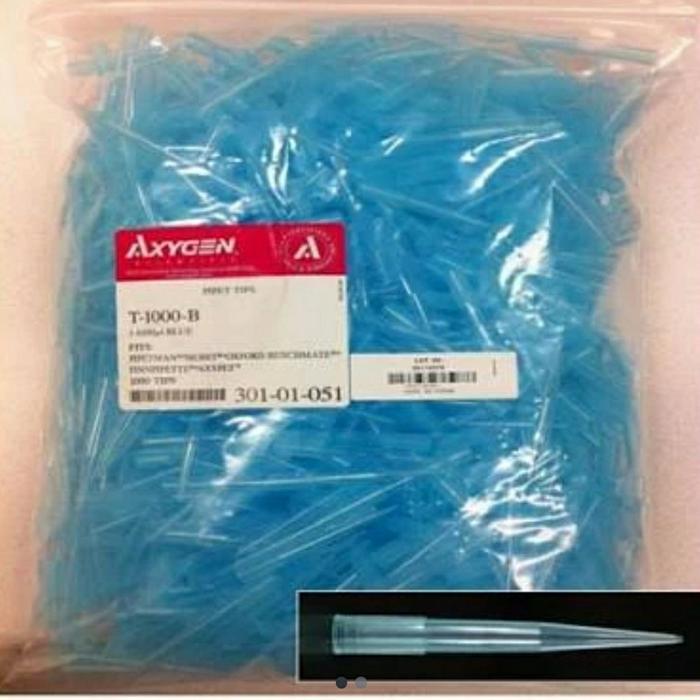 T1000B BLUE TIP AXYGEN