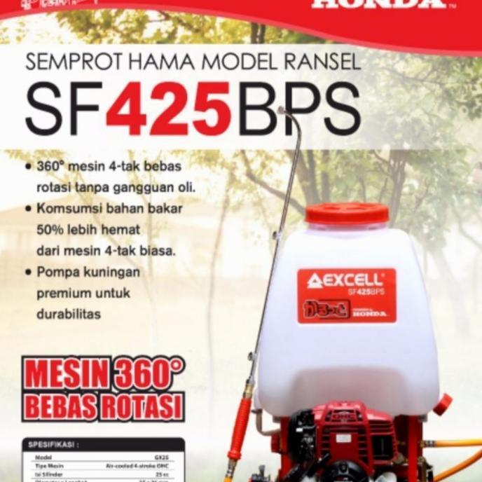 Mesin Alat Semprot Hama 4 tak HONDA EXCELL SF 425 BS / SF425BS BPS