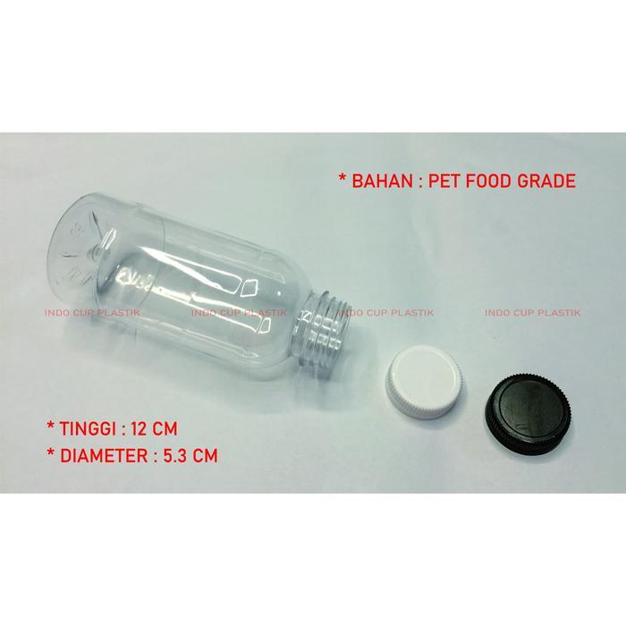 Isi 100 Pcs Botol Cabe 200 Ml / Botol Plastik 200 Ml / Botol Sanno