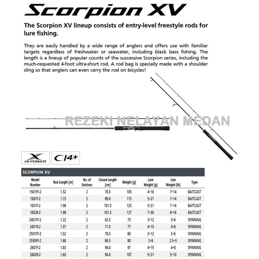 JORAN SHIMANO SCORPION XV 2021 [Spinning & Baitcasting]