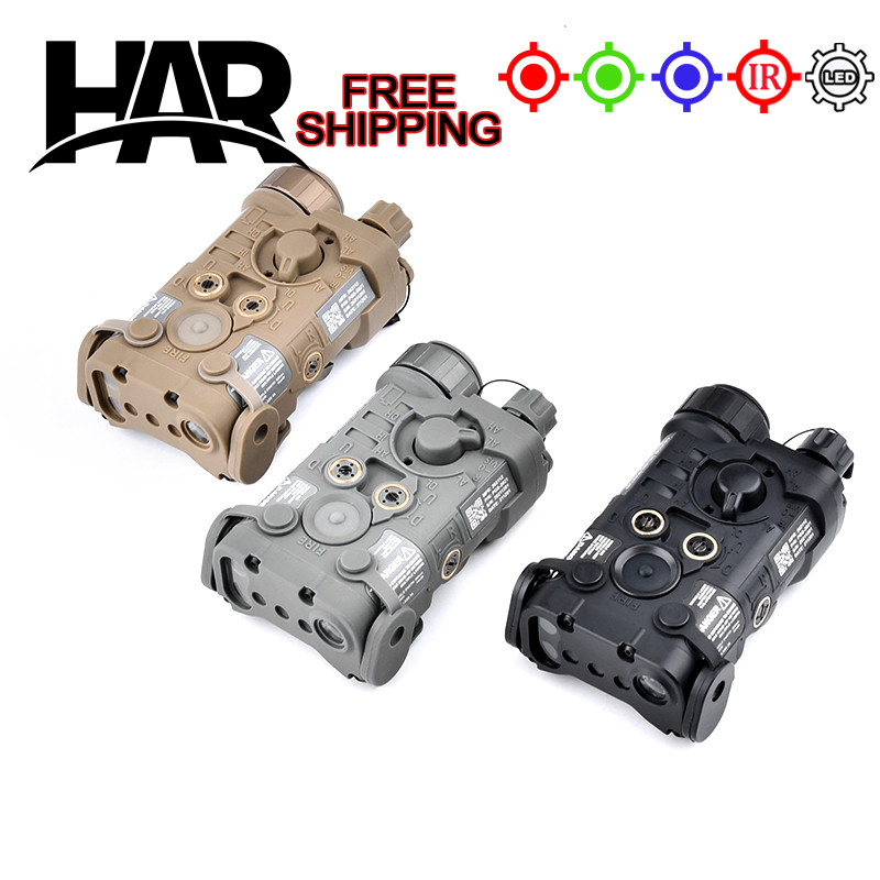 Wadsn Tacitcal Ngal Pointer Red Green Blue Dot Sight Whiteled Scoutlight Airsoft Hunting Weapon Fit