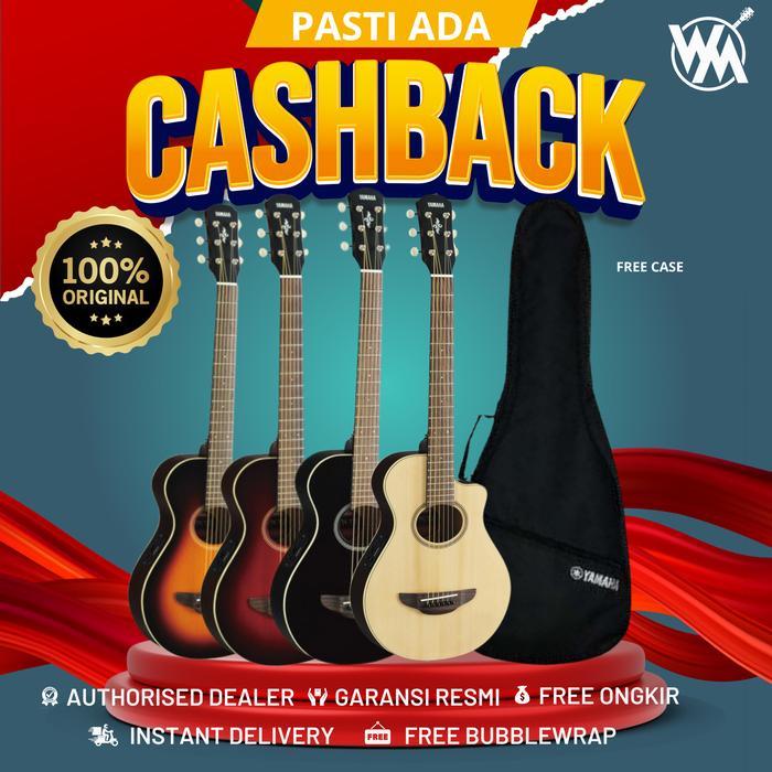 Yamaha Gitar (3/4) APX T2 / APXT2 - (Tersedia 4 Warna) + Softcase