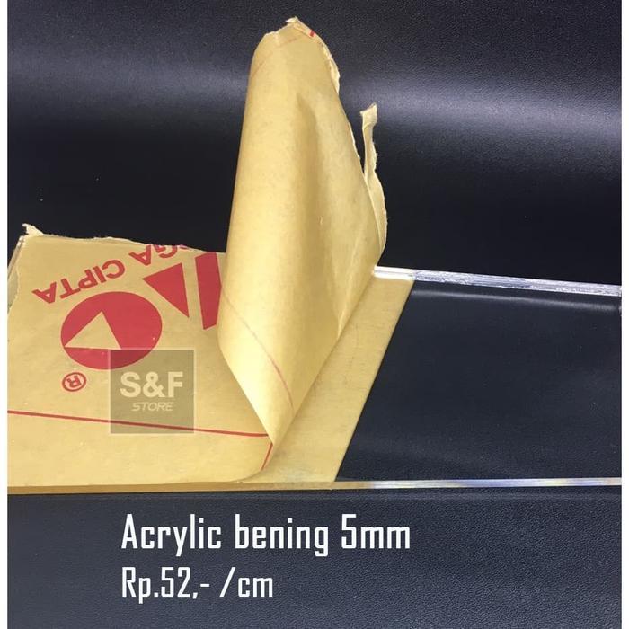 AKRILIK POTONGAN 5MM BENING / ACRYLIC 5MM / AKRILIK LEMBARAN / AKRILIK