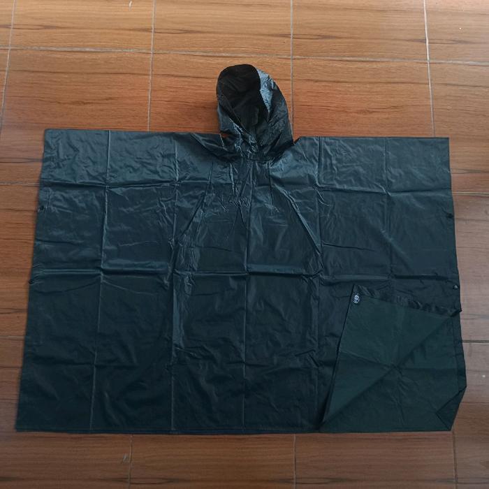 Jas Hujan Ponco Hijau Pendidikan Polri / Ponco Hijau Pendidikan Polisi / Ponco Hijau Polri