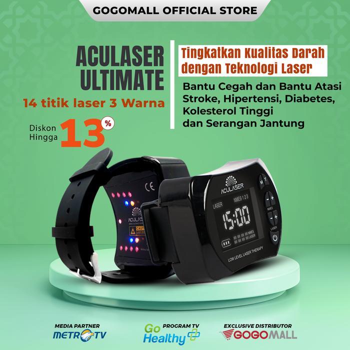 Ready Aculaser Ultimate 14 Titik + Nmes Terapi Laser Gogomall MetroTV