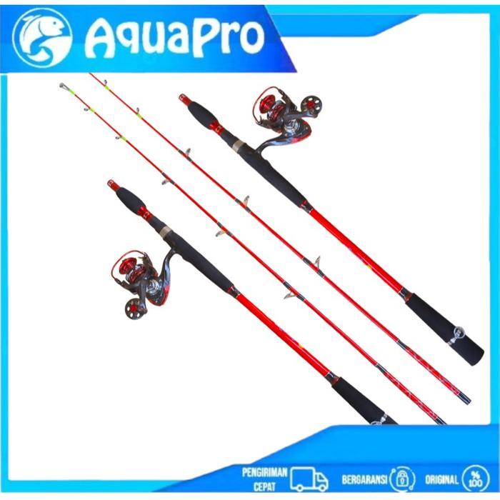 Caldari Fishing - Mega Sale AquaproJigging Rod Joran Jigging Fishing Rod Spinning Memancing