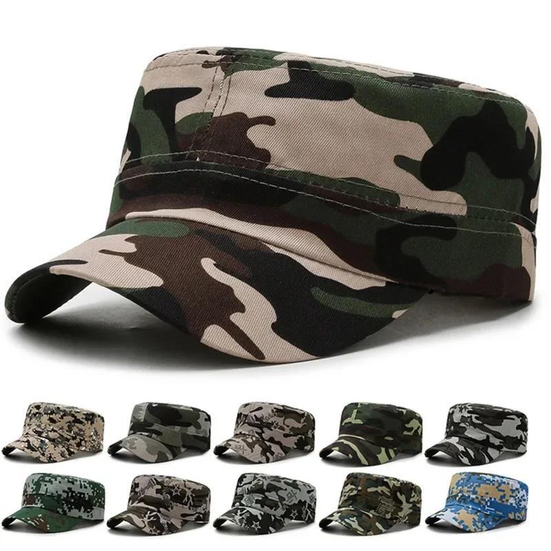 New Camouflage Baseball Cap Summer Flat Caps Classical Soldier Army Hat Mens Outdoor Sport Tactical