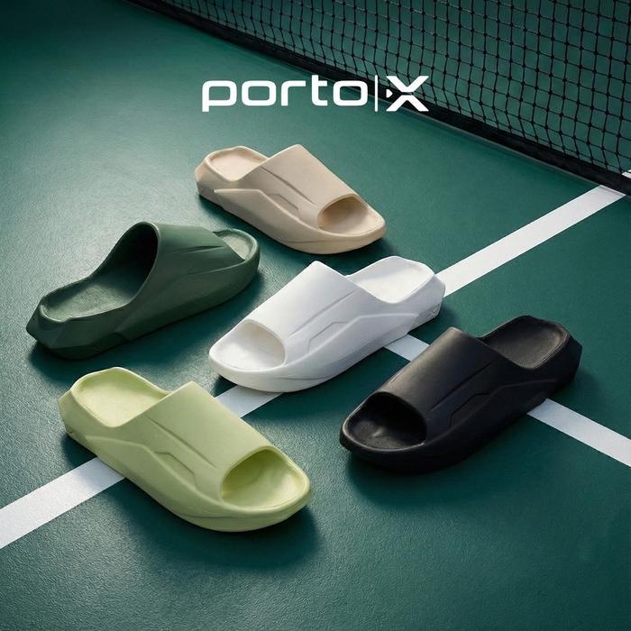 PORTO X SANDALS - LUDWIG SLIDES SENDAL SLOP RECOVERY SPORT ADAPTIFOAM PEMULIHAN KAKI