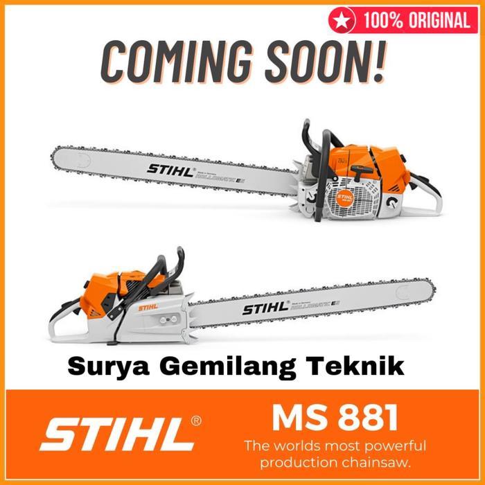 Mesin Chain Saw Stihl MS-881 36 Inch Chainsaw Stihl MS 881 36" Gergaji