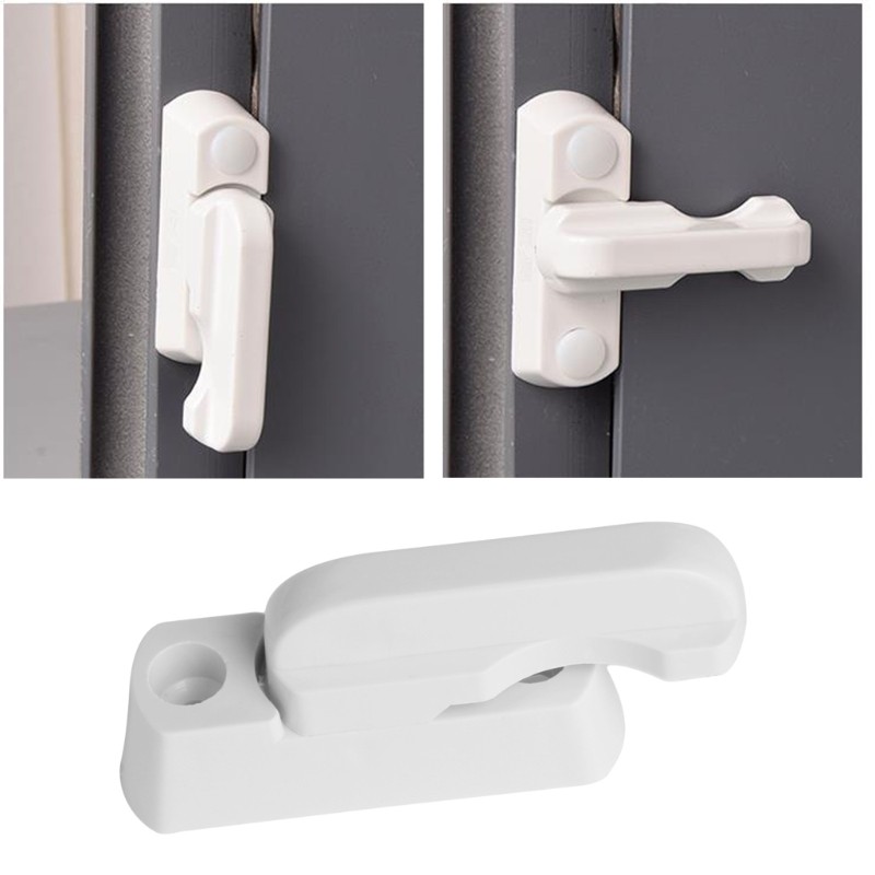 Plastic Upvc Child Safe Security Window Door Sash Lock Handle Safety Type Home Window Lever T Door