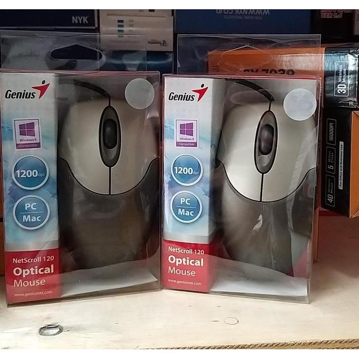 Genius Mouse NS 120 PS2 /Netscrool 120 colokan Bulat Ps2