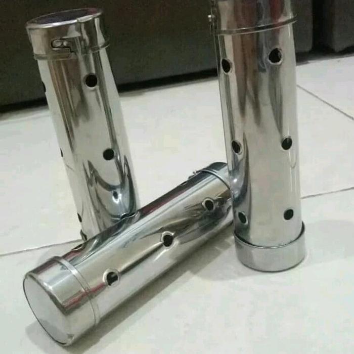 Cetakan Lontong Stainless Steel Isi 1 Lusin Cetakan buras Bulat Gratis Ongkir