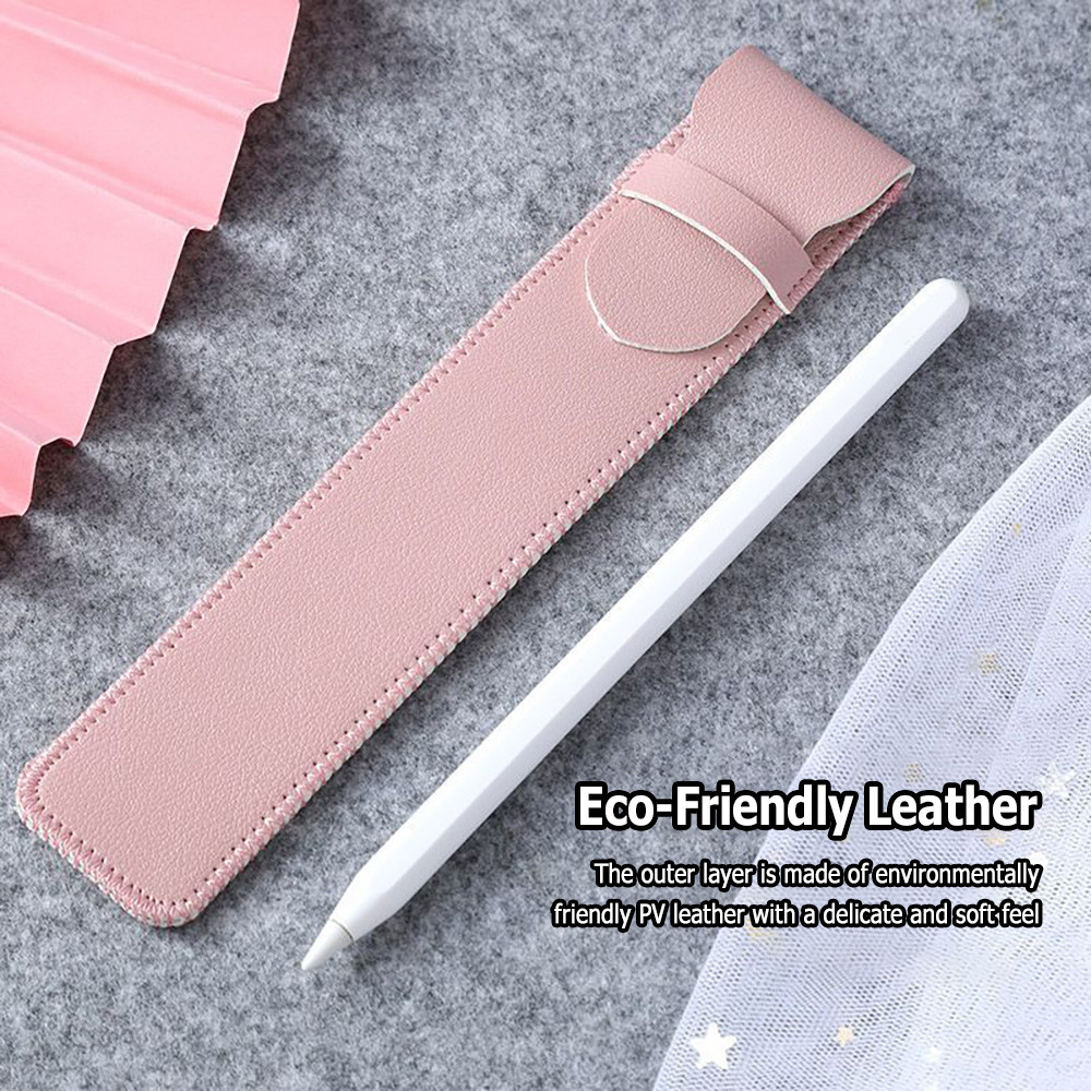 Travel Pu Leather Portable Pencil Cases For Pencil 2 1 Stick Holder Pencil Cover Adhes Tablet Touch