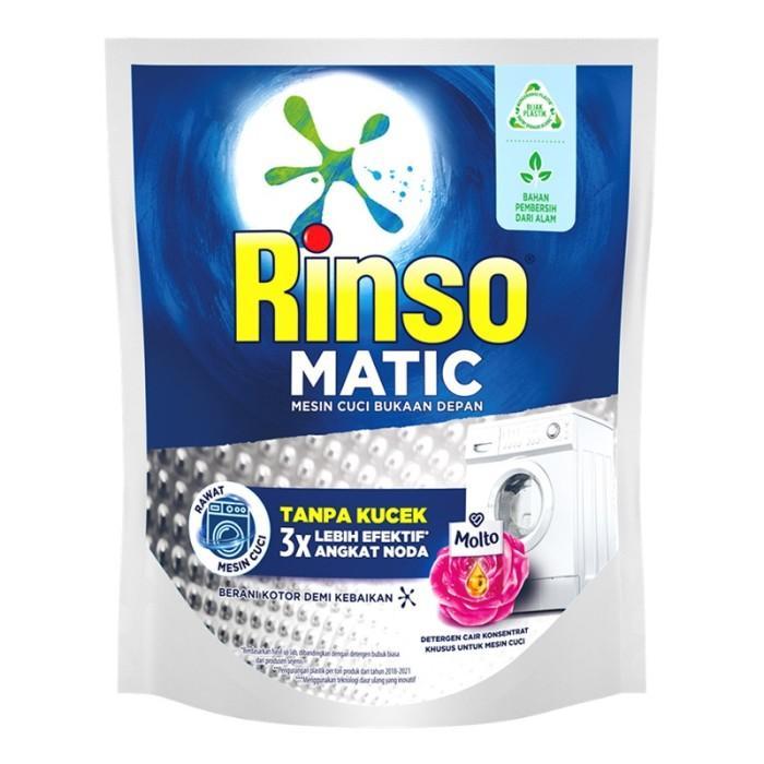 RINSO MATIC MOLTO DETERJEN CAIR FRONT LOAD 1,45 L