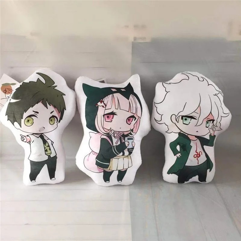10Cm Danganronpa Trigger Happy Havoc Anime Danganronpa Hinata Hajime Nagito Komaeda Pendant Lovely