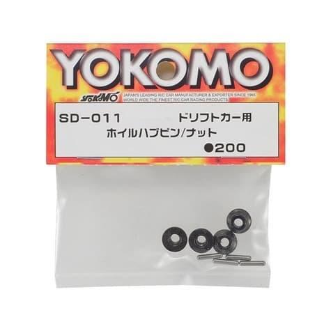 YOKOMO WHEEL PIN & NUT SET - SD-011