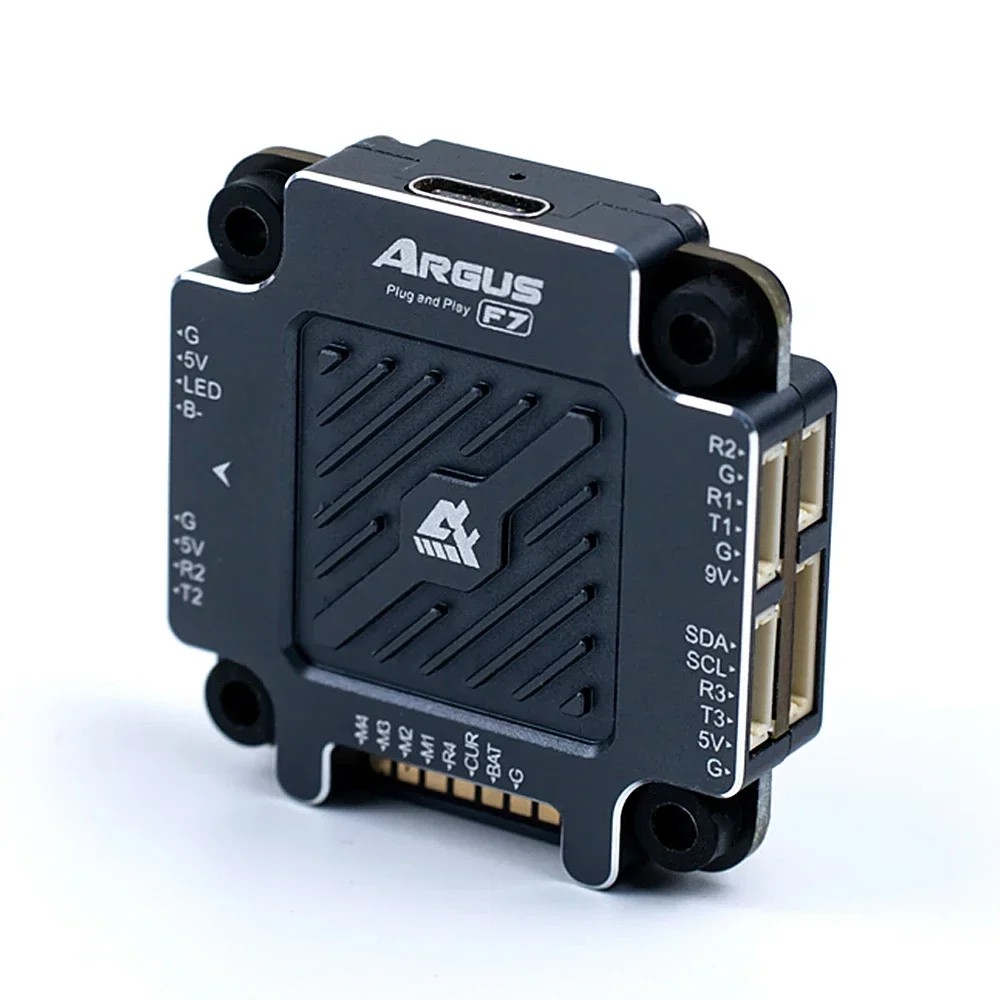 AXISFLYING ARGUS PRO F7 FLIGHT CONTROLLE PLUG AND PLAY ICM42688 BLACKBOX FLASH 16MB SUPPORTED GPS