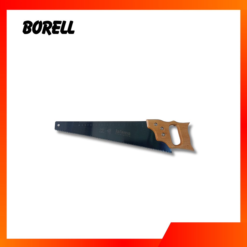 LAFUMA | Gergaji Potong Kayu 16 Inci | Gergaji Tangan Tajam Kuat Awet