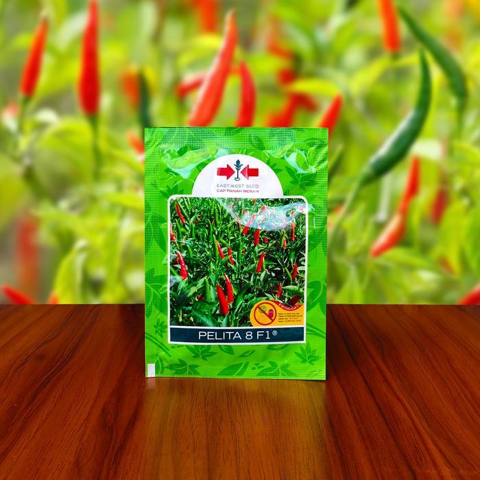 Benih Bibit Cabe Rawit Pelita 8 F1 Cabai 2250 biji Panah Merah
