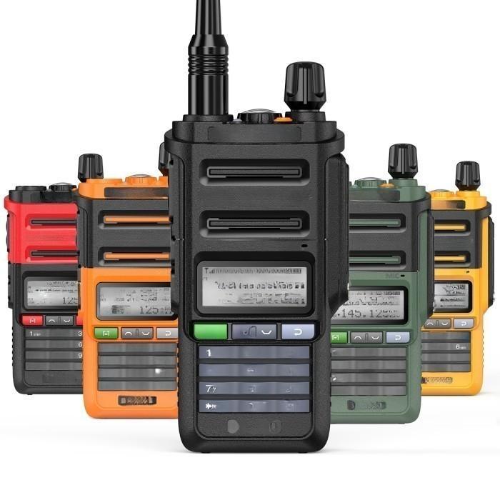 Paket 8 Unit HT UV9R UV-9R PRO UV9R Pro 10Km walkie talkie