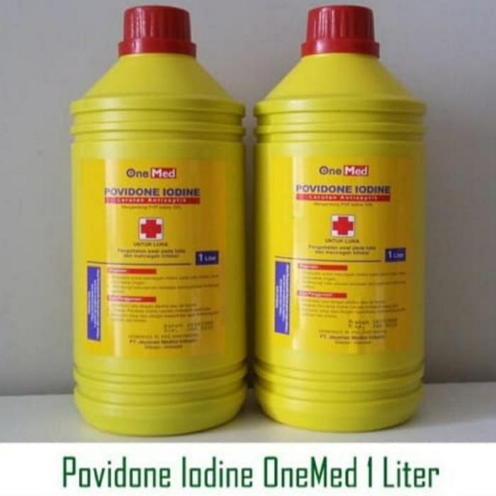 POVIDONE IODINE 1 LITER BETADINE ANTISEPTIK OBAT LUKA LUAR