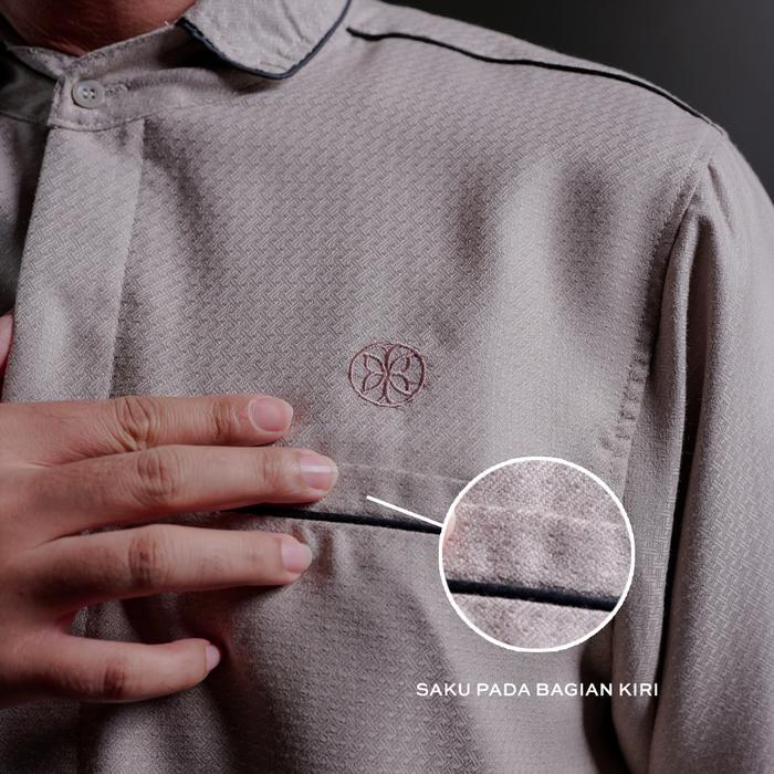 GERAI HAWA - FAATEER KEMEJA PRIA LENGAN PANJANG BAJU KOKO DEWASA DAILY & PREMIUM