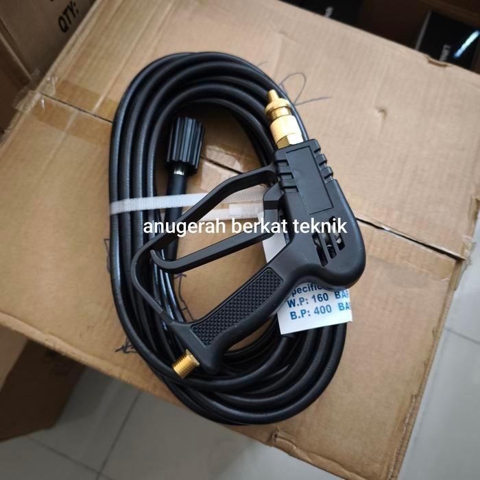 PAKET SELANG STEAM 15 METER DAN GUN STEAM JET CLEANER