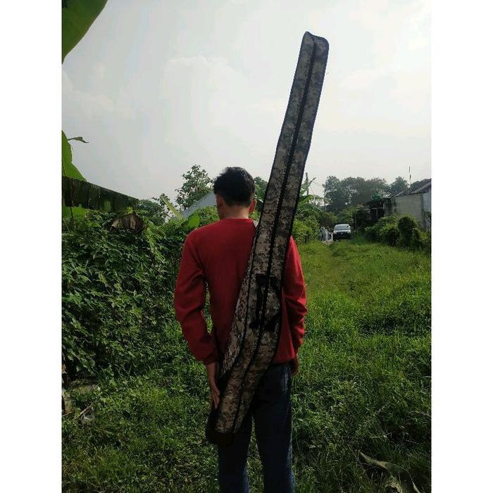 Sougayilang - tas joran pancing hard case 150 cm ( fiber + mangkuk )