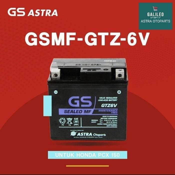 Aki Gsmf Gtz 6V Gs Astra Otoparts Aki Kering Accu Kering Gs Gtz6V
