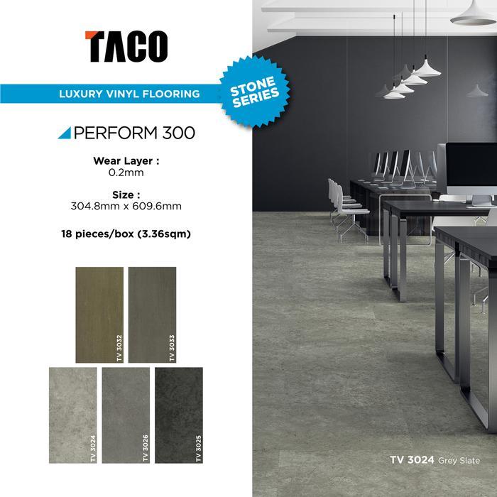 TACO Vinyl Lantai 3mm - Vinyl Plank TACO Tebal 3mm