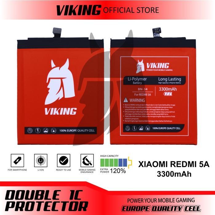 Viking Baterai Redmi 5A Bn34 Double Power