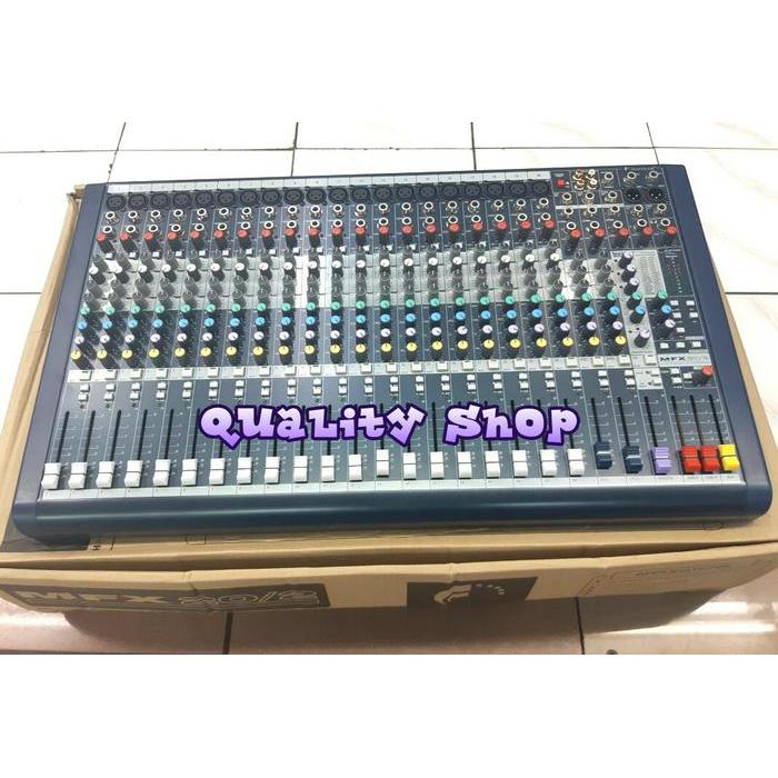 Mixer Soundcraf 20 Channel Mfx 20/2 Baru Garansi 1 Tahun