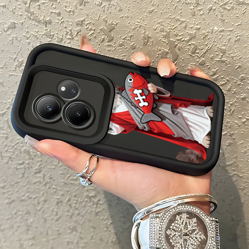 Casing Hp Untuk Realme GT 6 5G GT 6T 5G GT Neo 6 5G GT Neo 6 SE 5G Case Casing pola Kucing Cool Cesi