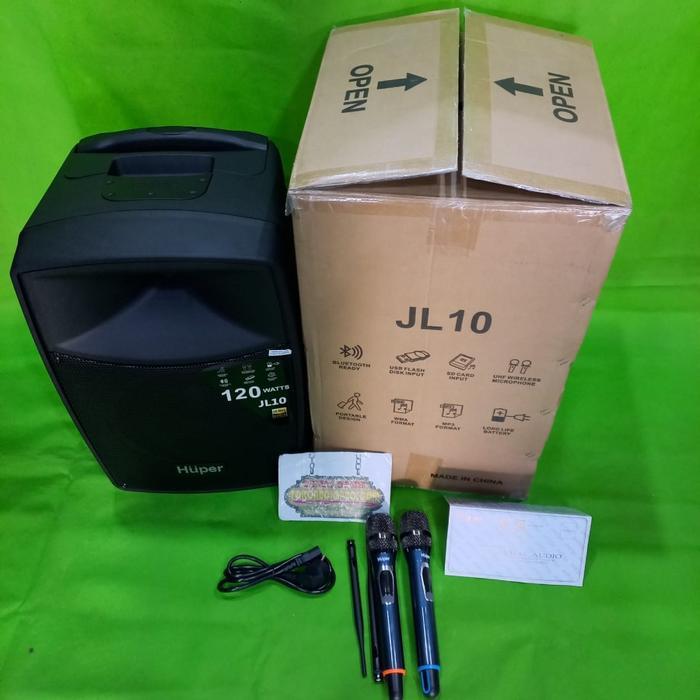 Huper Jl-10 Speaker Portable Aktif Bluetooth Co