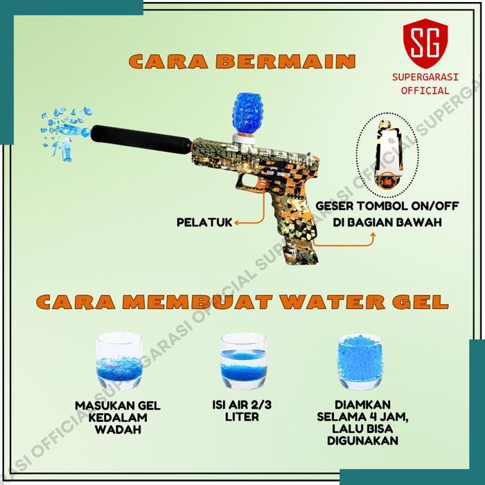 Tembakan anak Glock p18c Mainan outdoor anak laki-laki