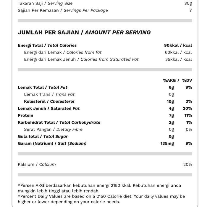 Greenfields Keju Cheese Mozarella 1 kg
