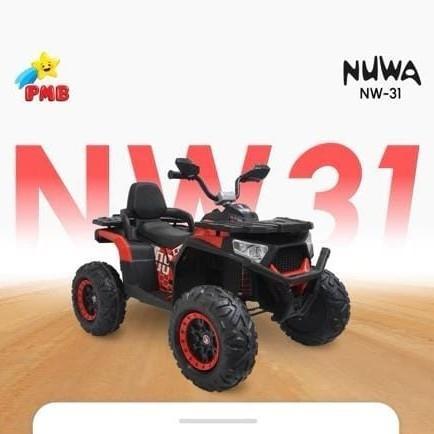 Mainan Motor ATV Aki Anak YUKITA ATV 09 PMB NUWA NW31 NW-31 NW 31 MOTOR ATV 4WD BAN KARET - NW 31 Me