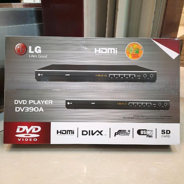 DVD PLAYER LG DV390A / PLAYER DVD, VCD, CD, USB MP3,MP4