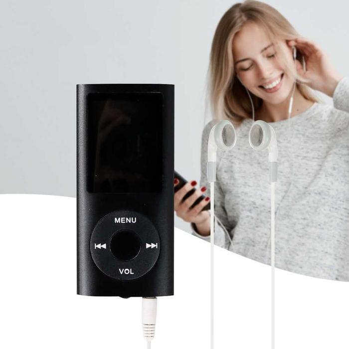 MP3 Player Mini Portable Music FM Player Pemutar Musik 1.8 Inch HK-4