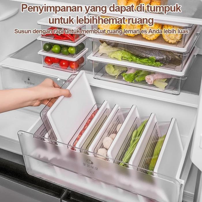 Freshly Food Containers Kotak Makanan - Food Container Kulkas Premium - Kotak Penyimpanan Makanan