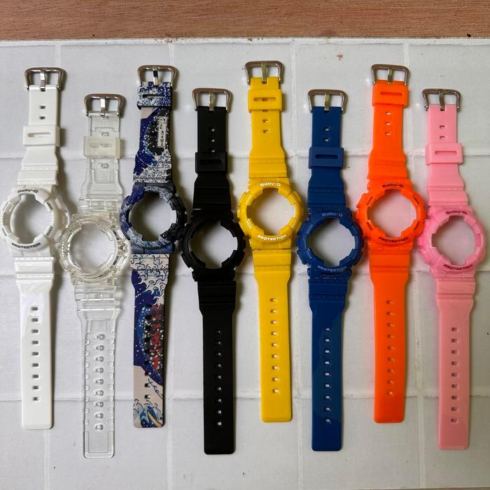 bnb baby g ba-110 baby g ba-111 strap bezel baby g ba110 aftermarket - HW